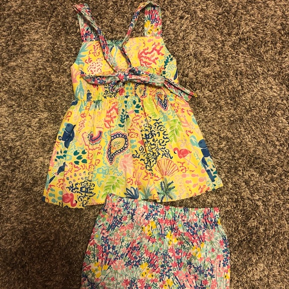 Ric Rac & Ruffles Short Set - Picture 2 of 4